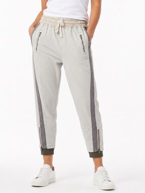 NWT Haider Ackermann Zip Detail Jogging Perth Chalk Dye Pant Sz L